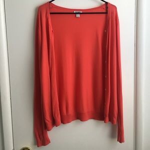 CORAL CARDIGAN/ SWEATER